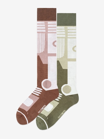 Occulto Sports socks 'Maria' in Green