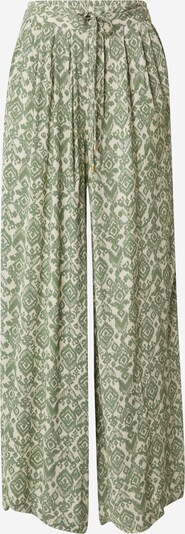 Pantaloni 'CHIARA' ONLY pe bej / ecru / verde iarbă, Vizualizare produs