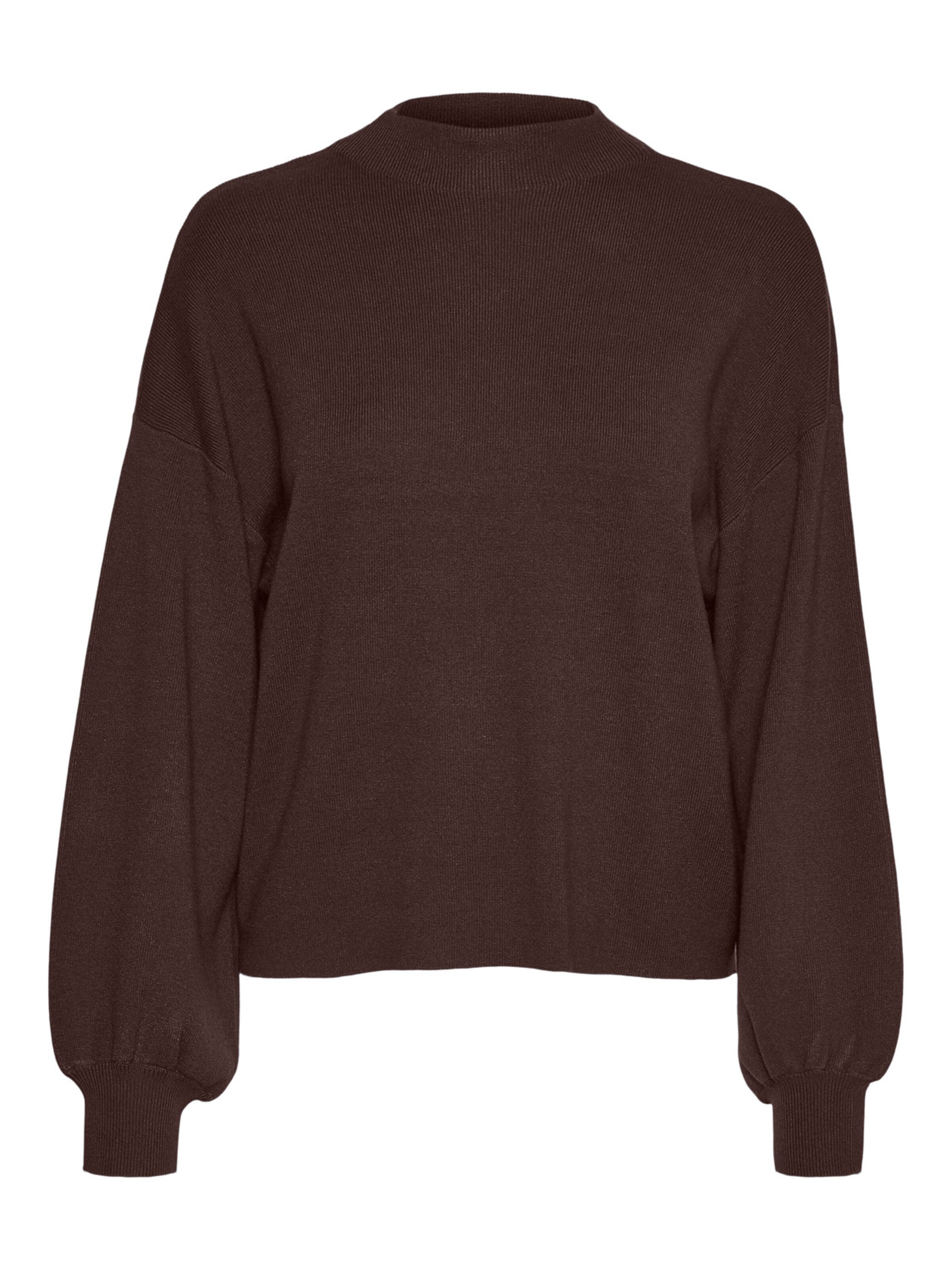 VERO MODA Sweater 'VMNANCY' in L in Chocolate, Item view