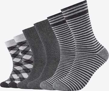 s.Oliver Socks 'Essentials' in Grey: front