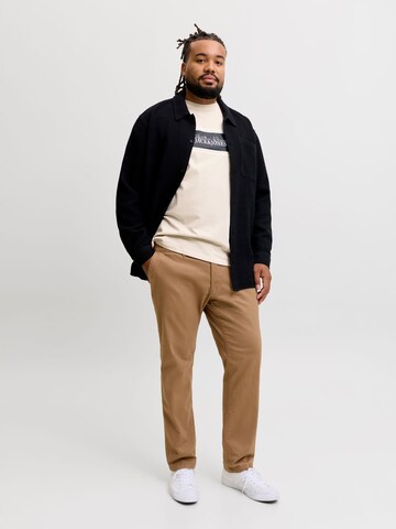 T-Shirt JACK & JONES en beige