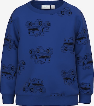 NAME ITSweater majica - plava boja: prednji dio