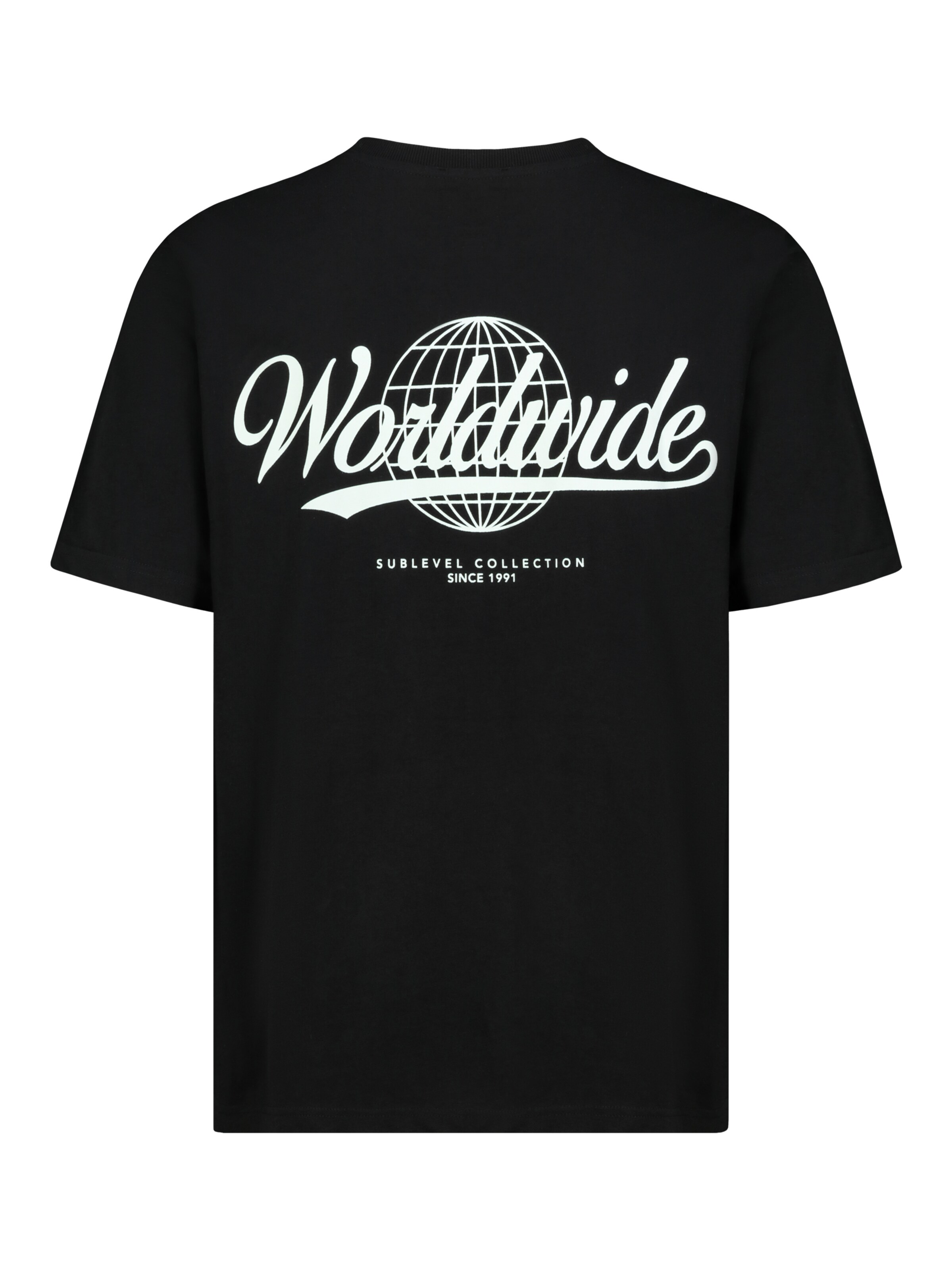 Sublevel Shirt 'Worldwide' in Black