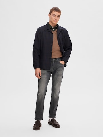 SELECTED HOMME Regular Jeans i grå