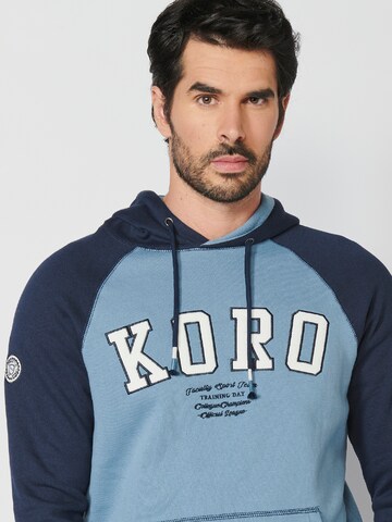 KOROSHI Sweatshirt in Blue