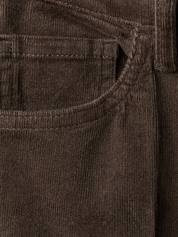 MANGO Flared Jeans in Brown