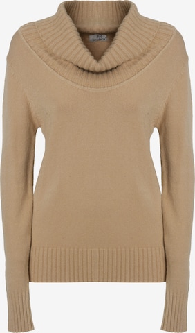 Influencer - Pullover em bege: frente