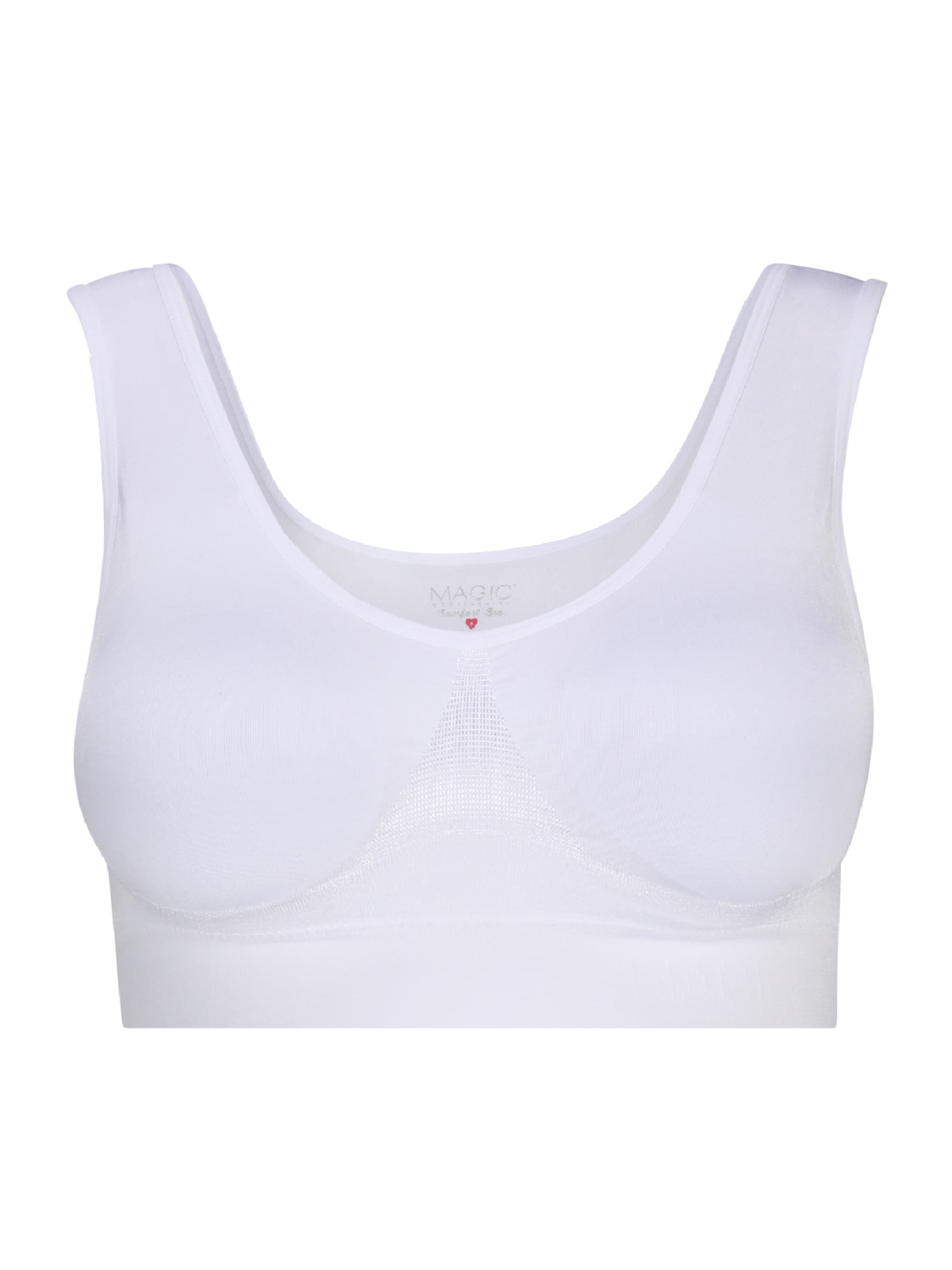 MAGIC Bodyfashion Bra in White: front