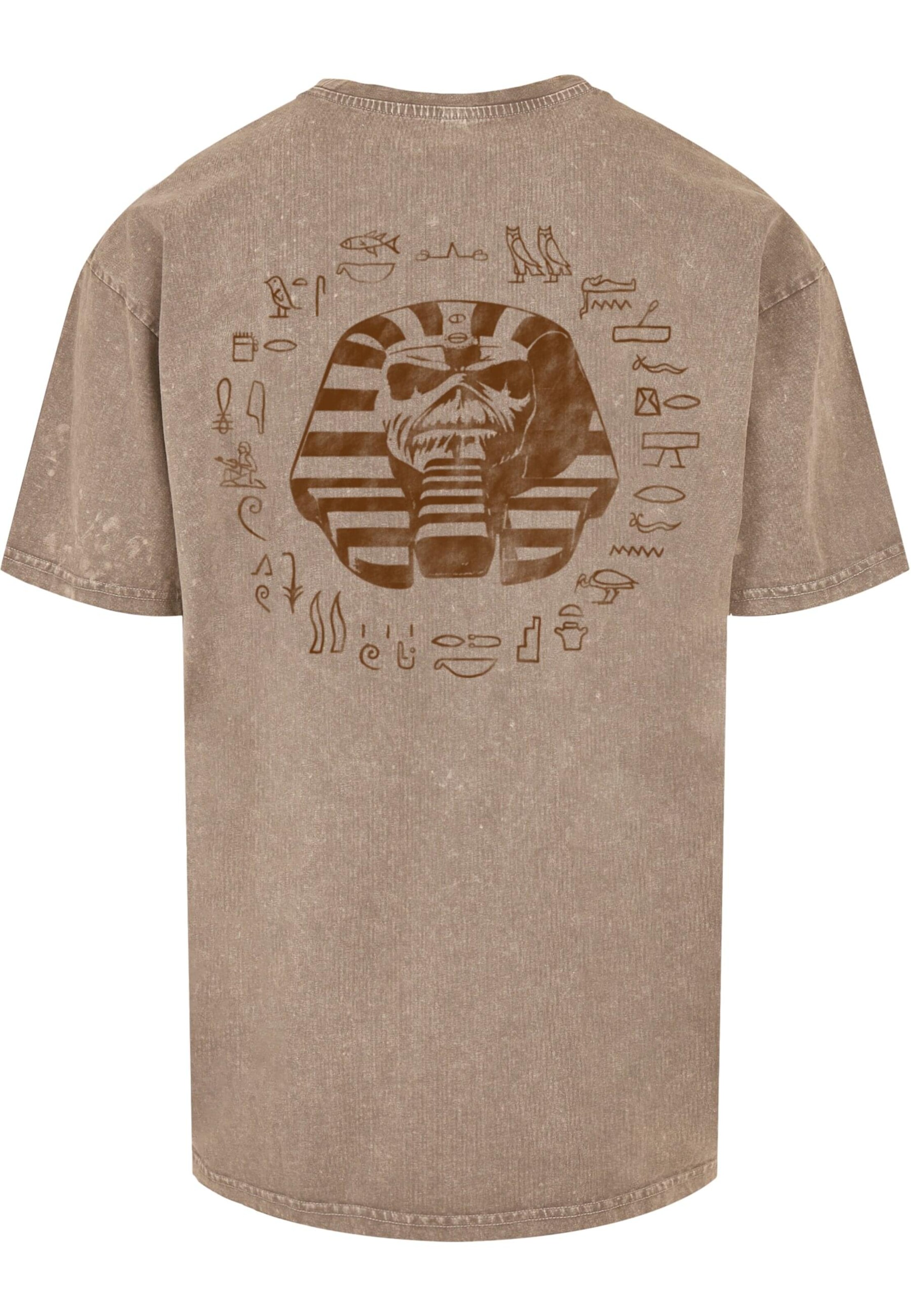 T-Shirt 'Powerslave' Merchcode en marron