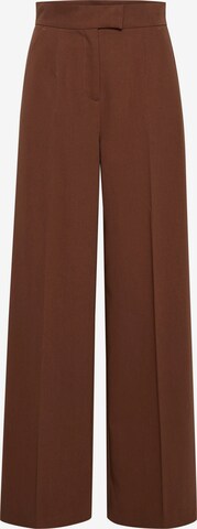 b.young Wide Leg Hose in Braun: predná strana