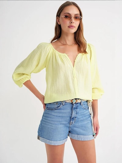 MixRay Bluse 'Blusen'‌‌‌‌ in S in honig, Produktansicht