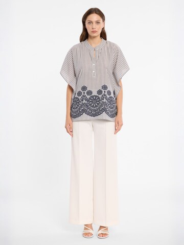 Ana Alcazar Blouse 'Dorivar' in Blauw