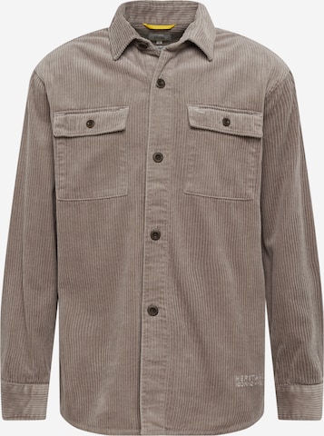 CAMEL ACTIVE Button Up Shirt in Grey: front