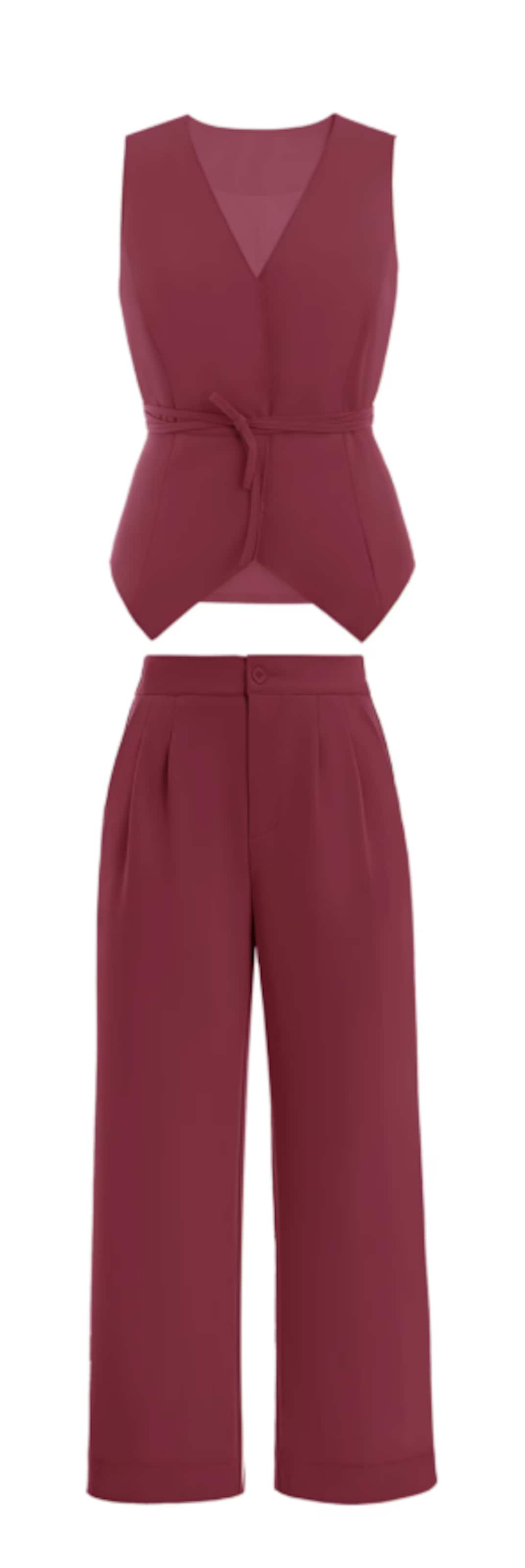 Imily Bela Broekpak in Rood: voorkant