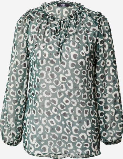 Wallis Blouse in Green / Black / White, Item view