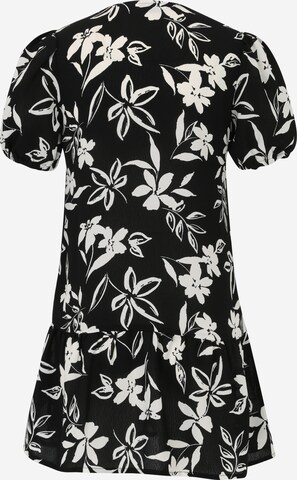 Dorothy Perkins Petite - Vestido camisero en negro