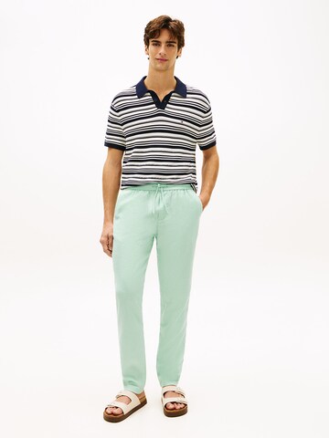 Effilé Pantalon 'Harlem' TOMMY HILFIGER en vert