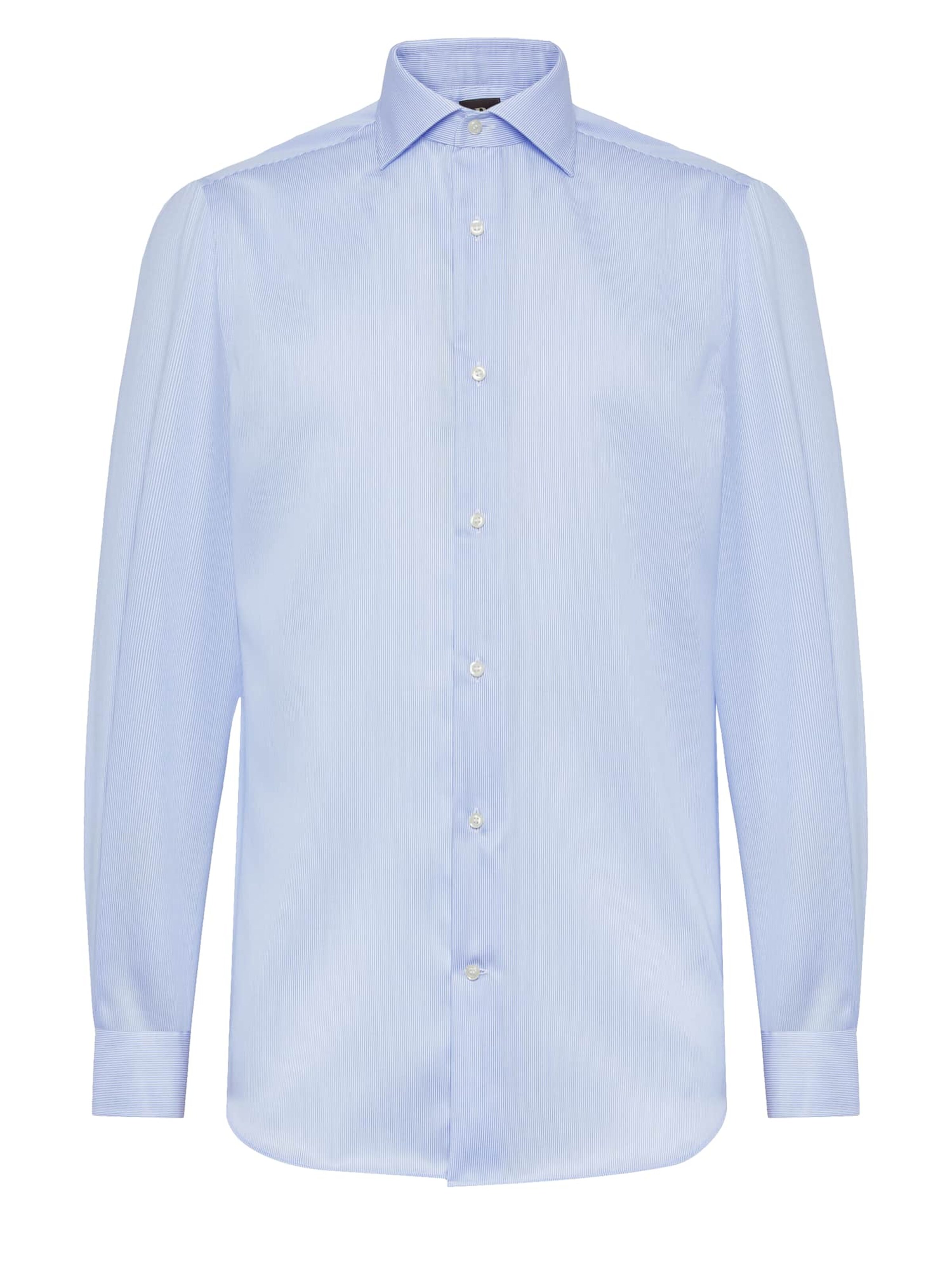 Regular fit Camicia business di Boggi Milano in blu: frontale
