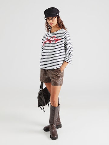 Sweat-shirt Soccx en bleu