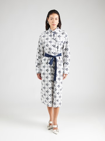 Marc Cain - Vestidos camiseiros em branco: frente
