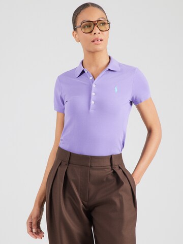 Polo Ralph Lauren Tričko – fialová: přední strana