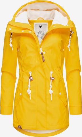 Ragwear Performance Jacket 'Monadis' in Yellow