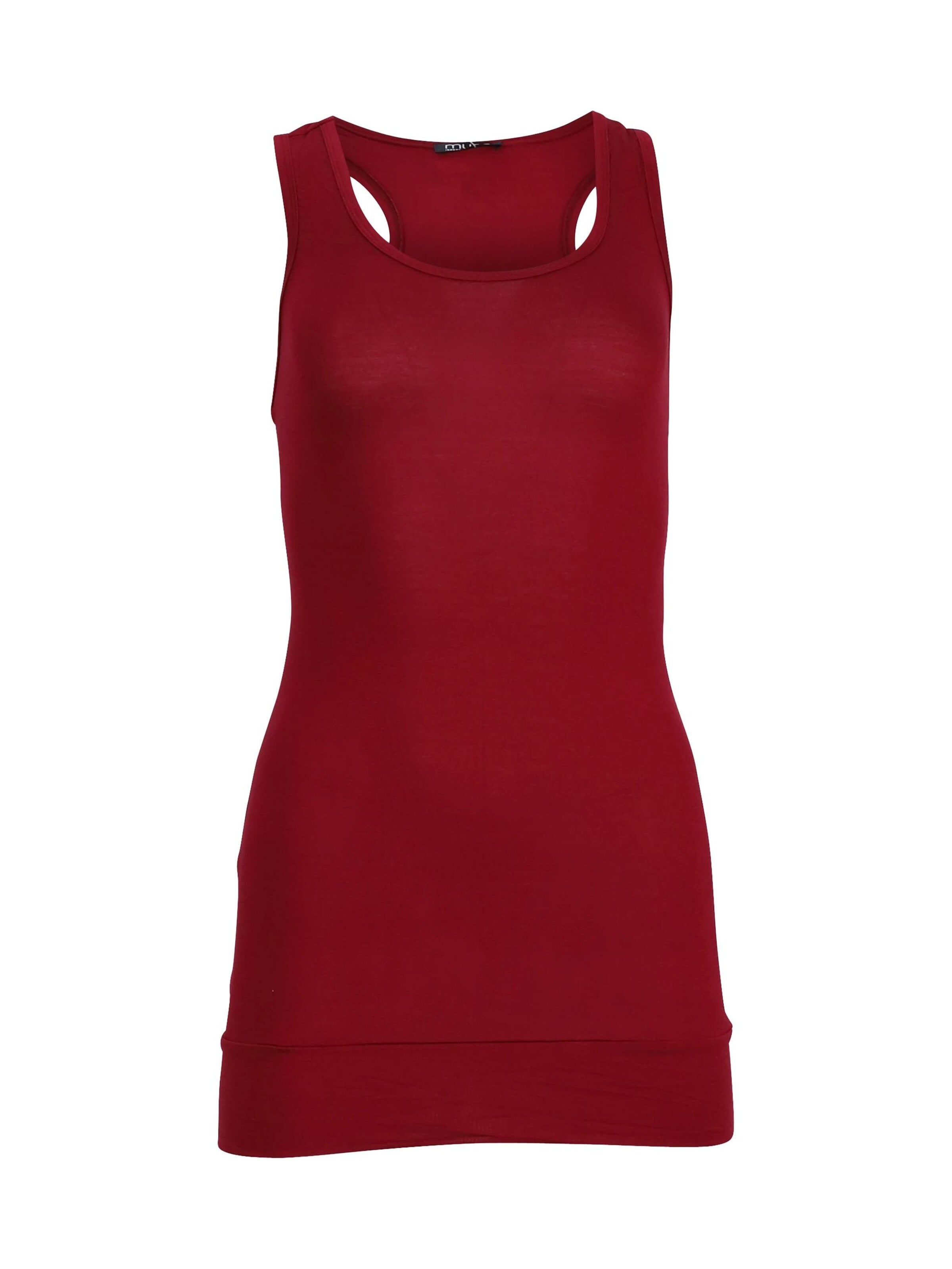 Easy Young Fashion Top in Red: front