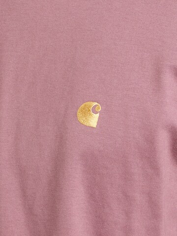 Carhartt WIP Tričko 'Chase' – pink