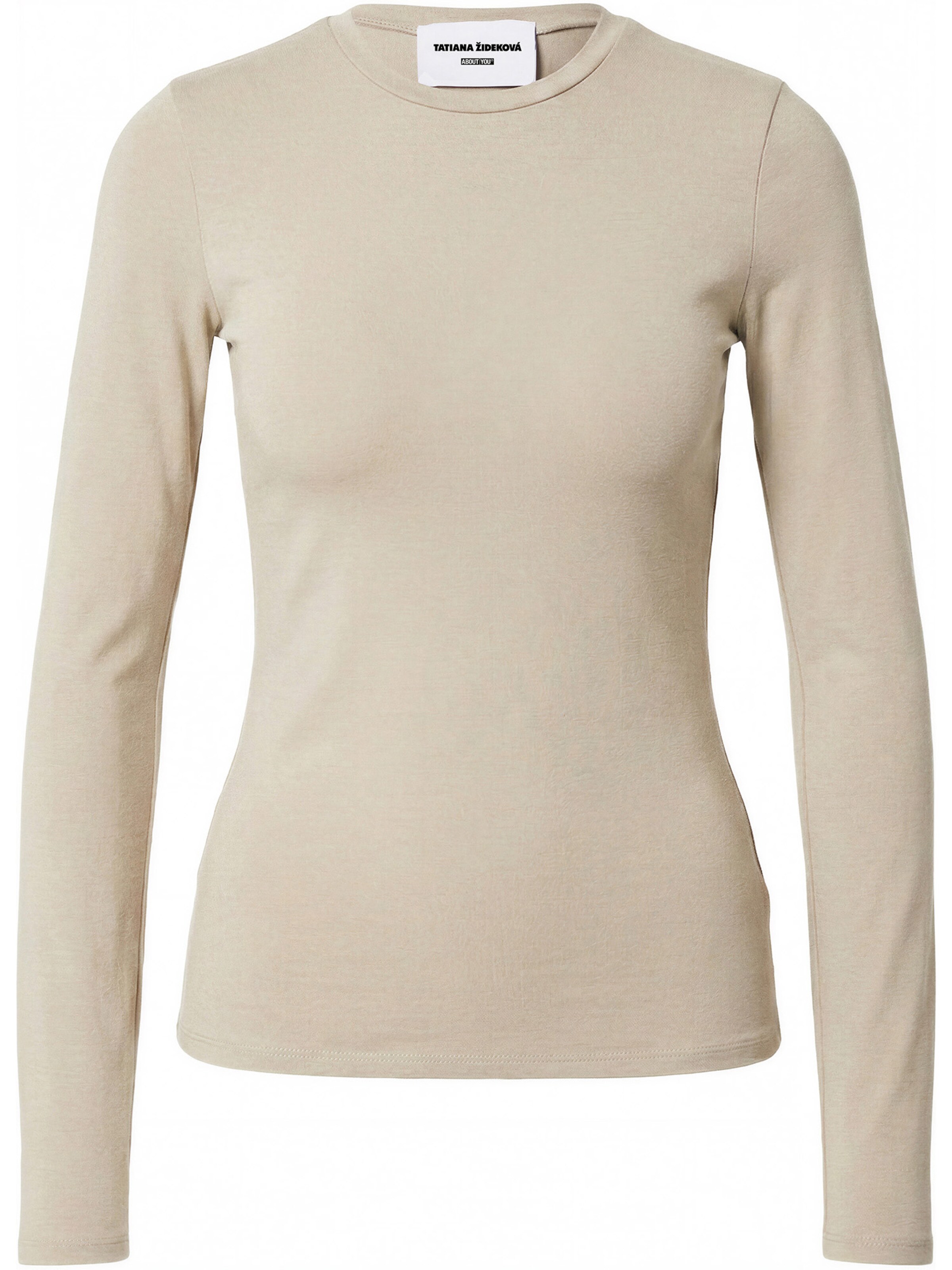 Tatiana Zidekova Футболка в Бежевый: спереди
