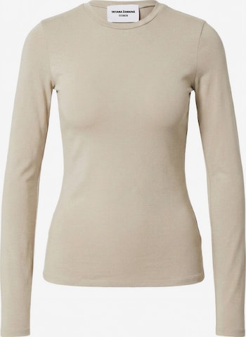 Tatiana Zidekova Футболка в Бежевый: спереди