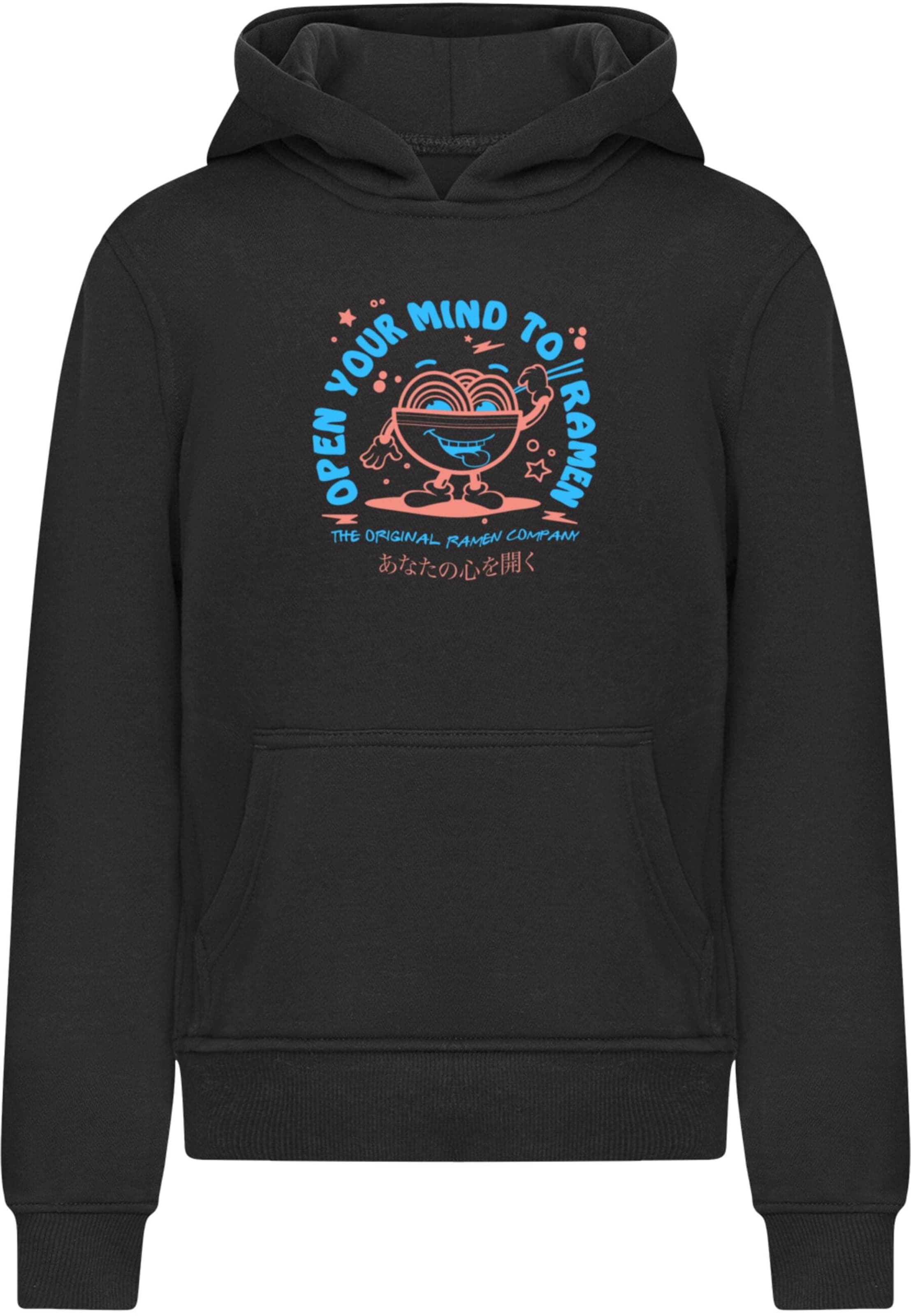 Merchcode Sweatshirt 'Torc - Open Your Mind' in Schwarz: Vorderseite