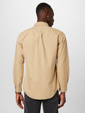 Polo Ralph Lauren Regular Fit Hemd in Beige