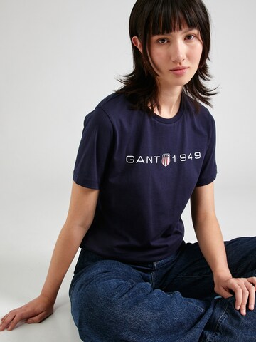 GANT - Camiseta en azul