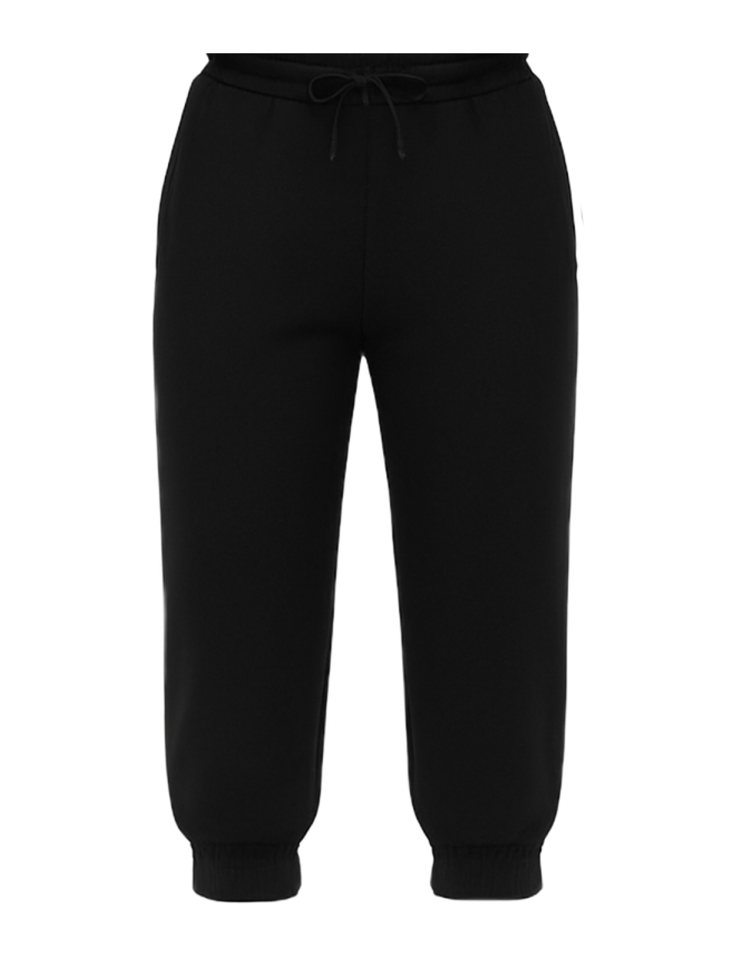 C&City Tapered Pajama pants in Black: front