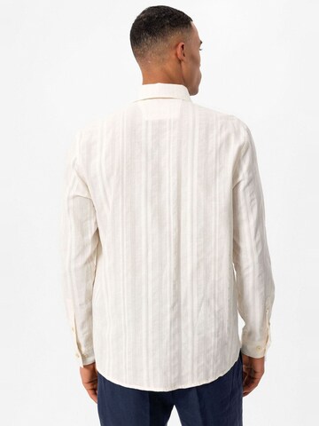 Antioch Regular fit Button Up Shirt in Beige