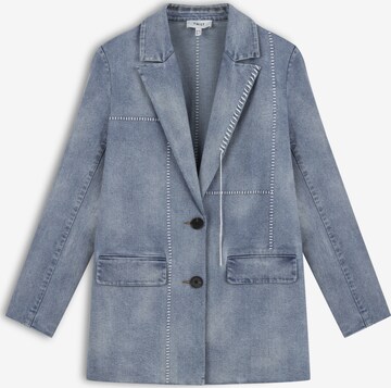 Blazer Twist en bleu : devant