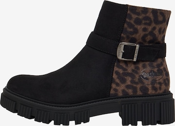 Stivaletto di Dockers by Gerli in nero: frontale