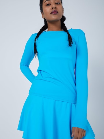 SPORTKIND Funktionsshirt 'Longsleeve Shirt'‌‌ in Blau: Vorderseite