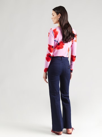 Liu Jo Расклешенный Джинсы 'B.UP JEWEL' в Синий