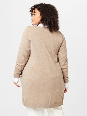 Cardigan 'THESS' Object Curve en marron