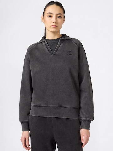 Sweat-shirt Champion Authentic Athletic Apparel en noir : devant