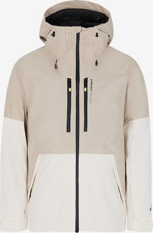 PROTEST Sportjacke 'PRTBAKIE' in Weiß: Vorderseite