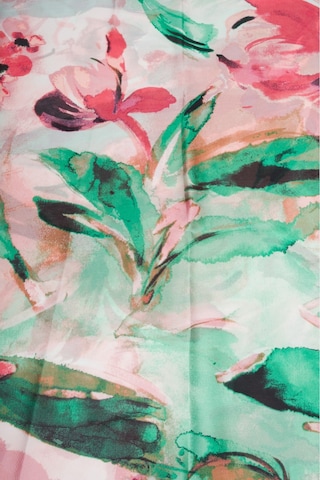 styleBREAKER Schal 'Schal mit Aquarell Blumen Muster' in Orange