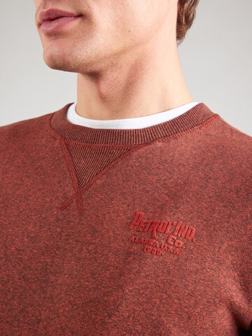 Sweat-shirt 'Venetie' Petrol Industries en marron