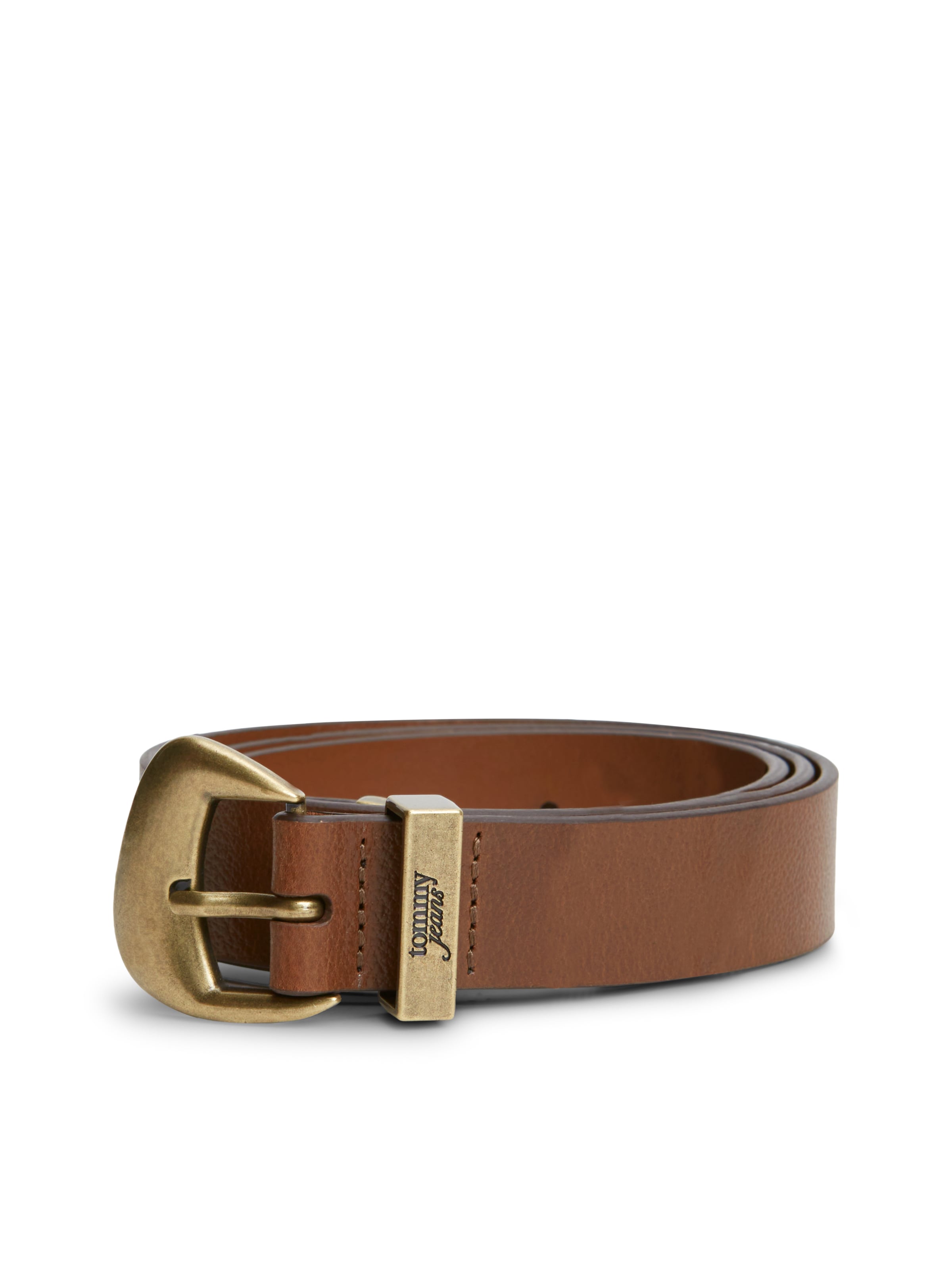 Tommy Jeans Bælte 'COOL 3.0' i brun: forside