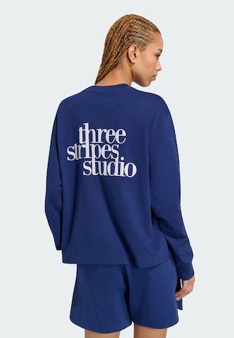 ADIDAS SPORTSWEAR Performance shirt 'Studio' in Blue: front