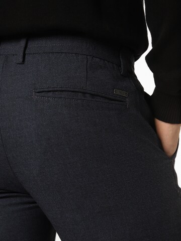 Finshley & Harding Slimfit Hose 'Tyler' in Blau