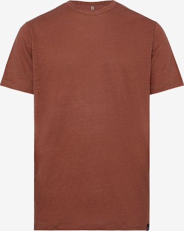 T-Shirt Boggi Milano en marron : devant