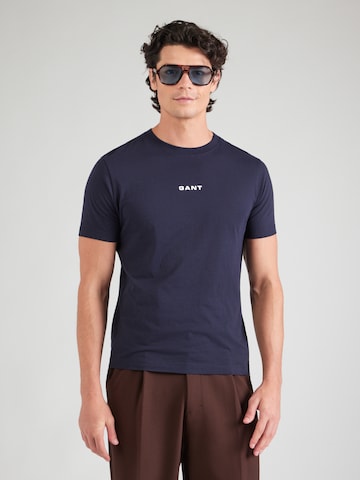 GANT T-shirt i blå: framsida