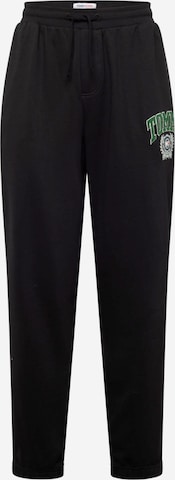 Tommy Jeans - regular Pantalón en negro: frente